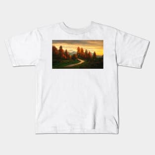 Autumn Landscape Kids T-Shirt